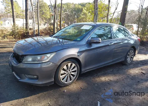 2013 Honda Accord Ex-L V-6 from USA, damaged, VIN 1HGCR3F80DA016458